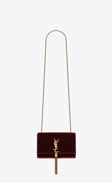 kate small with tassel in velvet